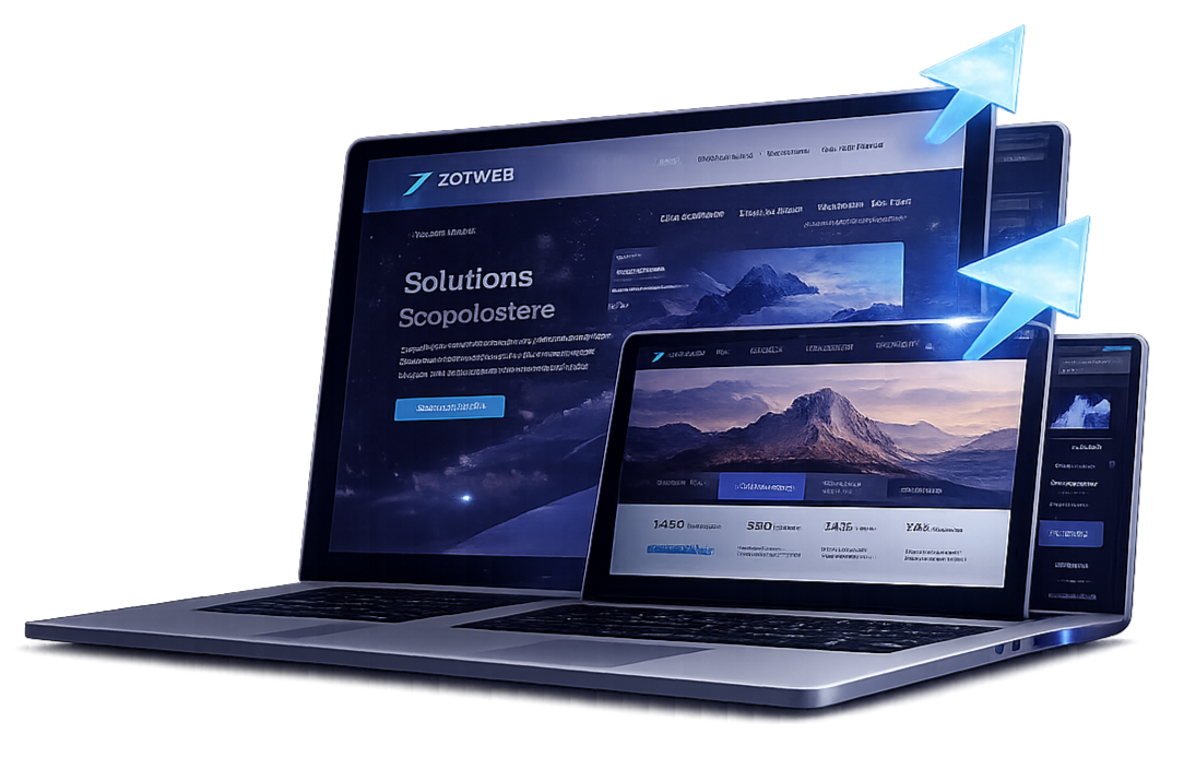 Zotweb conçoit des sites web optimisés pour convertir les visiteurs en clients